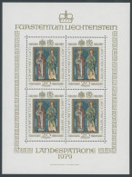 LIECHTENSTEIN 734KB , 1979, 20 Fr. Landespatrone Im Kleinbogen, Postfrisch, Pracht, Mi. 105.- - Altri & Non Classificati