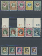 LUXEMBURG 208-17,227-31 , 1928-30, Kinderhilfe, 3 Postfrische Prachtsätze, Mi. 85.- - Sonstige & Ohne Zuordnung