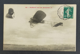 Blériot Sur Son Monoplan 16 - Aviateurs