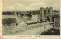 CPA - LUDWIGSHAFEN A. RHEIN - RHEINBRUCKE (1918) - Ludwigshafen