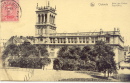 CPA -OSTENDE - HOTEL DES POSTES - Oostende