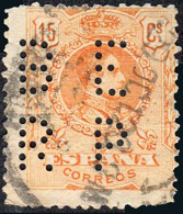 Madrid - Perforado - Edi O 271 - "B.E.R.P" (Banco) - Usados