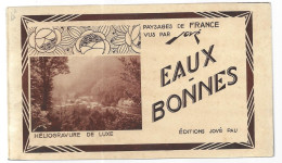 Eaux Bonnes, Carnet De 10 Cartes (GF3701) - Eaux Bonnes