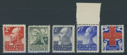 NIEDERLANDE 196-200 , 1927, Rotes Kreuz, Postfrischer Prachtsatz, Mi. 70.- - Sonstige & Ohne Zuordnung