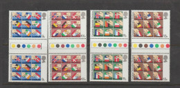 Great Britain 1979 Elections European Parliament Traffic Light Gutterpairs MNH ** - Neufs