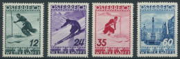ÖSTERREICH 1918-1938 623-26 , 1936, FIS II-Wettkämpfe, Postfrischer Prachtsatz, Mi. 180.- - Andere & Zonder Classificatie