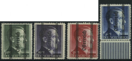 ÖSTERREICH 693-96I , 1945, 1 - 5 RM Grazer Aufdruck, Type I, Prachtsatz, Fotoattest Kovar, Mi. 800.- - Oblitérés