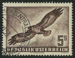 ÖSTERREICH 985 O, 1953, 5 S. Vögel, Pracht, Mi. 120.- - Other & Unclassified