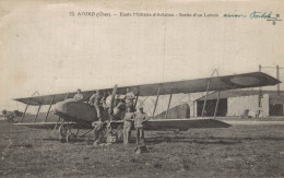 AVORD ECOLE MILITAIRE D AVIATION LSORTIE D UN LETORD CPA BON ETAT - 1919-1938: Interbellum