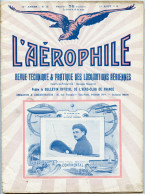 L'aérophile.Revue Technique & Pratique Locomotions Aériennes.1911.publie Le Bulletin Officiel De L'Aéro-Club De France. - Francés