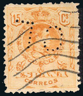 Madrid - Perforado - Edi O 271 - "CL" (Banco) - Used Stamps