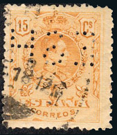 Madrid - Perforado - Edi O 271 - "ESH" (Banco) - Usados