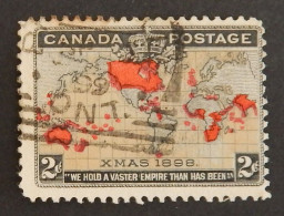 CANADA YT 73  OBLITÉRÉ  ANNÉE 1898 - Used Stamps