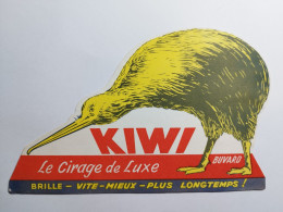 BUVARD KIWI Cirage De Luxe Brille Vite Mieux Plus Longtemps - Autres & Non Classés