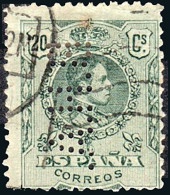 Madrid - Perforado - Edi O 272 - "BHA" (Banco) - Unused Stamps