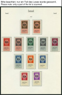 ISRAEL - SAMMLUNGEN, LOTS , 1960-69, Komplette Teilsammlung Auf Leuchtturm-Falzlosseiten, Pracht, Mi. 290.- - Collections, Lots & Séries