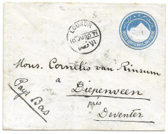 (C04) 1P. STATIONERY COVER - LOUXOR => GERMANY 1890 - 1866-1914 Khedivate Of Egypt