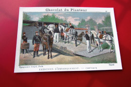 Chromo "Chocolat Du PLANTEUR" - Série "Armée Française 1900" - Altri & Non Classificati