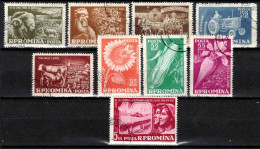 Roumanie 1959 Mi 1771-9 (Yv 1624-32), Obliteré - Usati