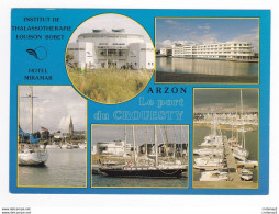 56 ARZON N°7 142 Presqu'Ile De Rhuys Port Du CROUESTY Thalassothérapie Louison Bobet Hôtel Miramar Yachts En 1990 - Arzon