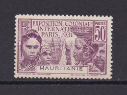 MAURITANIE 1931 TIMBRE N°63 NEUF AVEC CHARNIERE EXPOSITION - Nuevos