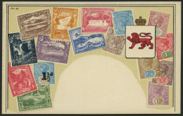 TASMANIEN Ca. 1920, Briefmarkenserie, Ungebrauchte Karte, Pracht - Timbres (représentations)