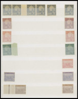 TUNESIEN , , 1906-45, Interessante Partie Mit Einigen Mittleren Ausgaben Und Vielen Blockstücken, Meist Postfrisch, Fast - Tunisia (1956-...)
