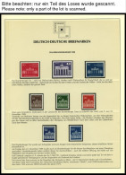 SONSTIGE MOTIVE ,Brief,o , Deutsch-Deutsche Briefmarken Auf Siegerseiten Im Album Und Einem Leitzordner Mit Einzelmarken - Ohne Zuordnung