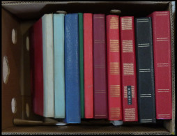 WUNDERKISTEN, NACHLÄSSE O,, , 10 Großformatige Einsteckbücher Mit Dubletten Aus Aller Welt, Fundgrube - Other & Unclassified