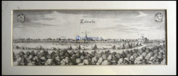 CALVÖRDE, Gesamtansicht, Kupferstich Von Merian Um 1645 - Estampas & Grabados