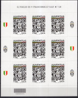 A1547 - ITALIA MINIFOGLIO JUVENTUS 2015 ** CALCIO FOOTBALL ( Registered Shipment Only ) - Blocchi & Foglietti