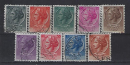 Italy 1953  Italia Turrita (o) Mi.884-891 (Wk 3) - 1946-60: Gebraucht