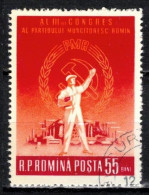 Roumanie 1960 Mi 1868 (Yv 1726), Obliteré - Usado