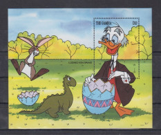 Disney Gambia 1994 Ludwig Von Drake MS MNH - Disney