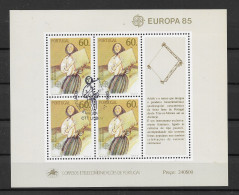 Portugal 1985 Europa/Cept Block 47 Gestempelt - Blokken & Velletjes