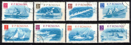 Roumanie 1962 Mi 2048-55 (Yv 1834-41), Obliteré - Gebraucht