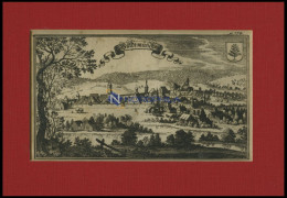 WALDMÜNCHEN, Gesamtansicht, Kupferstich Von Ertl, 1687 - Prints & Engravings