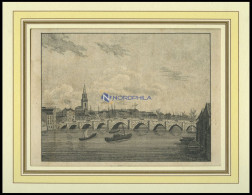 NEW-CASTLE, Gesamtansicht, Lithographie Um 1830 - Lithografieën