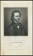 F.C. Fremont, Stahlstich Von B.I. Um 1840 - Lithographien