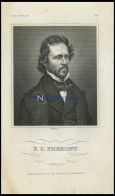 F.C. Fremont, Stahlstich Von B.I. Um 1840 - Lithographies