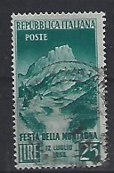 Italy 1953  Fest Des Berges (o) Mi.893 - 1946-60: Gebraucht