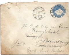 (C04) 1P. STATIONERY COVER - HELIOPOLIS  => NETHERLAND EAST INDIES 1888 - 1866-1914 Khedivate Of Egypt