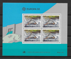 Portugal 1986 Europa/Cept Block 50 Postfrisch - Blocks & Kleinbögen