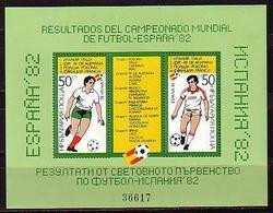 BULGARIA - 1982 W.Foot.Cup - Espana Mi.No 127 MNH - Blocks & Kleinbögen