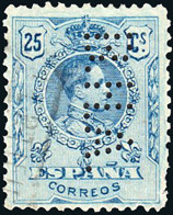 Madrid - Perforado - Edi O 274 - "B.H.A." (Banco) - Used Stamps