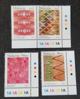 Malaysia Regal Heritage 2005 Textile Cloth Pattern Batik (stamp Color MNH - Malaysia (1964-...)