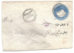 (C04) 1P. STATIONERY COVER - BOULACK-DACROUR  => ALEXANDRIE 1888 - 1866-1914 Khedivaat Egypte