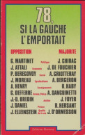 78, Si La Gauche L'emportait (1977) De Collectif - Politiek