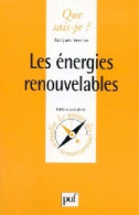 Les énergies Renouvelables (1997) De Jacques Vernier - Natualeza