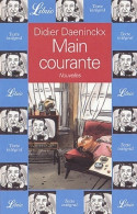 Main Courante (1997) De Didier Daeninckx - Other & Unclassified